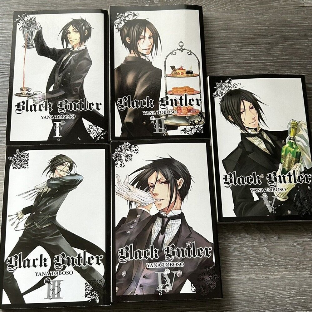 Black Butler 1-5 Set (Yen Press January 2010)